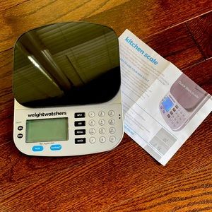 Weight watchers kitchen scale
